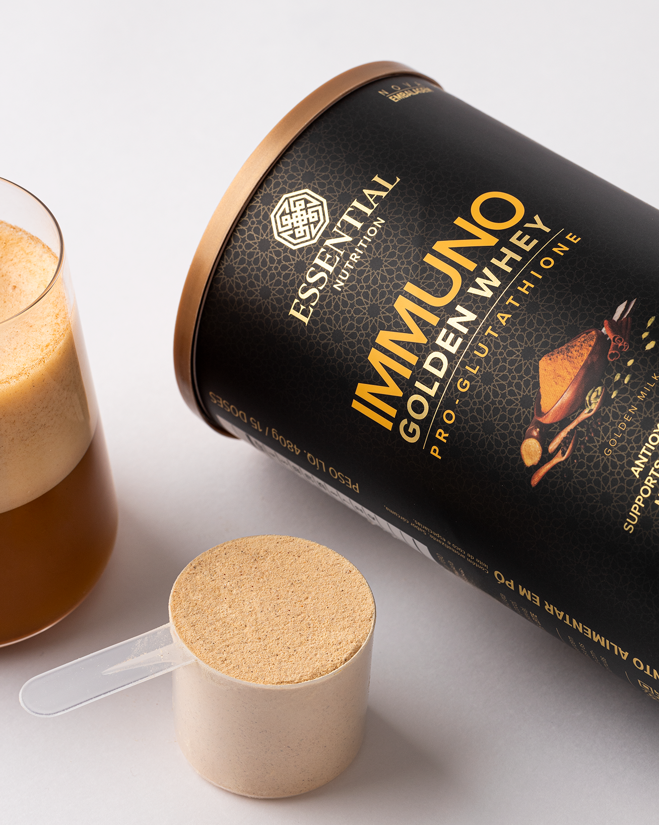 Immuno Golden Whey Lata | 15 doses - Image 4