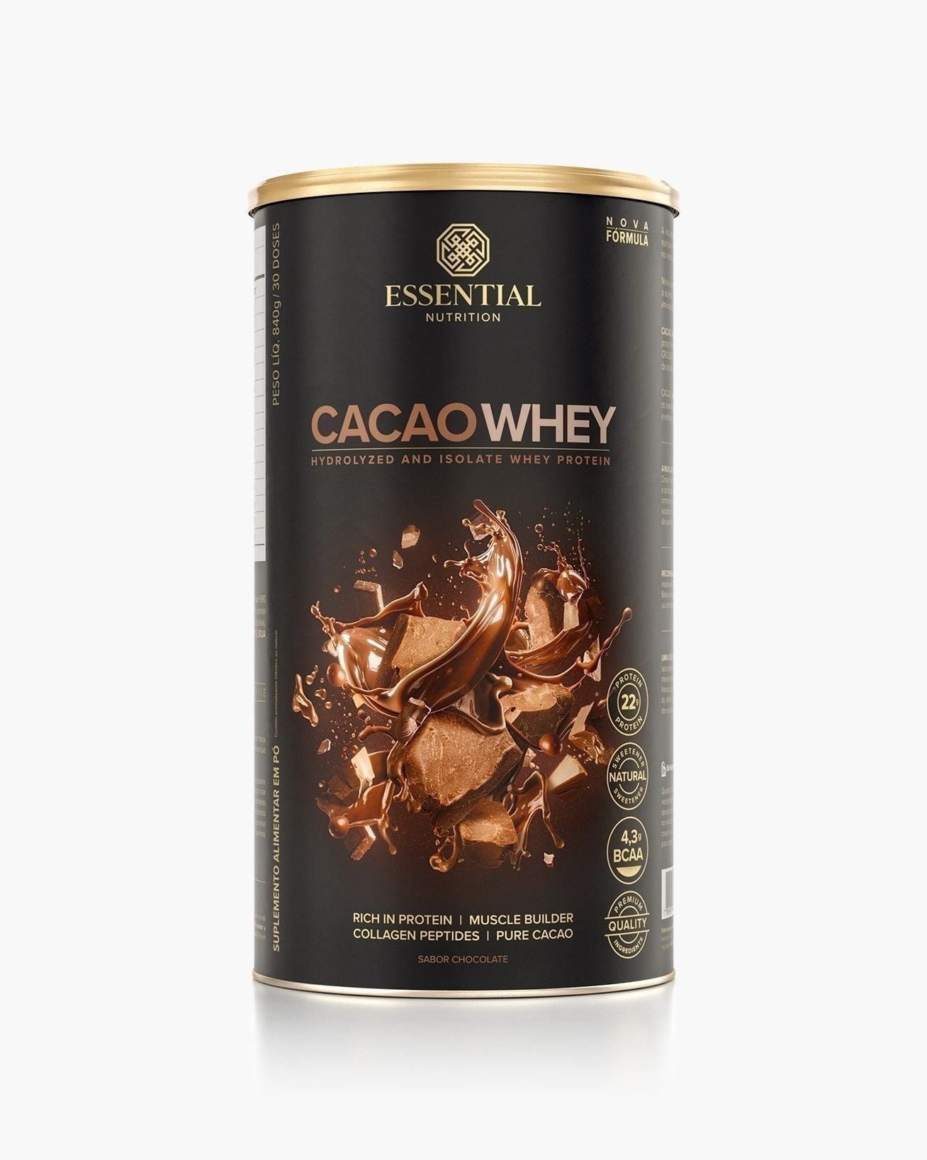 Cacao Whey Lata | Lata 30 doses 840g - Image 5
