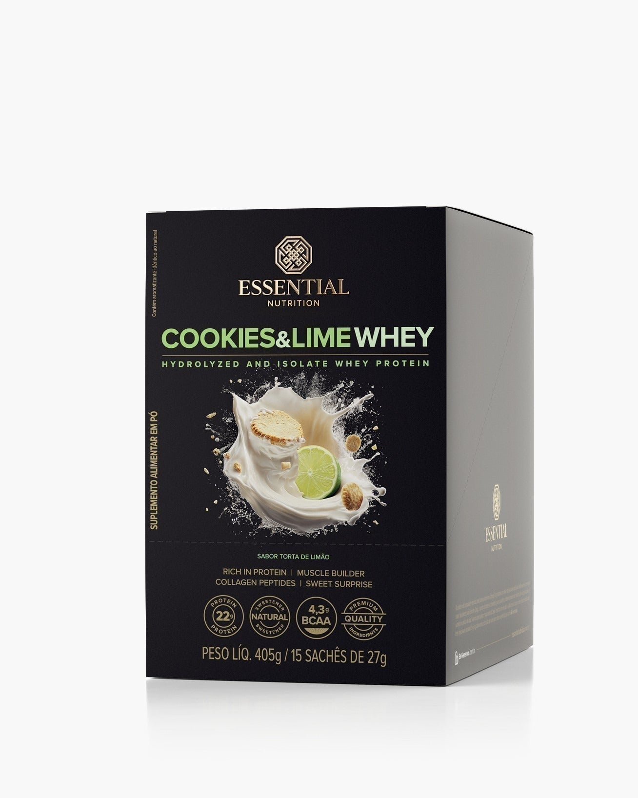 Cookies & Lime Whey Lata 405g | 15 doses - Image 2