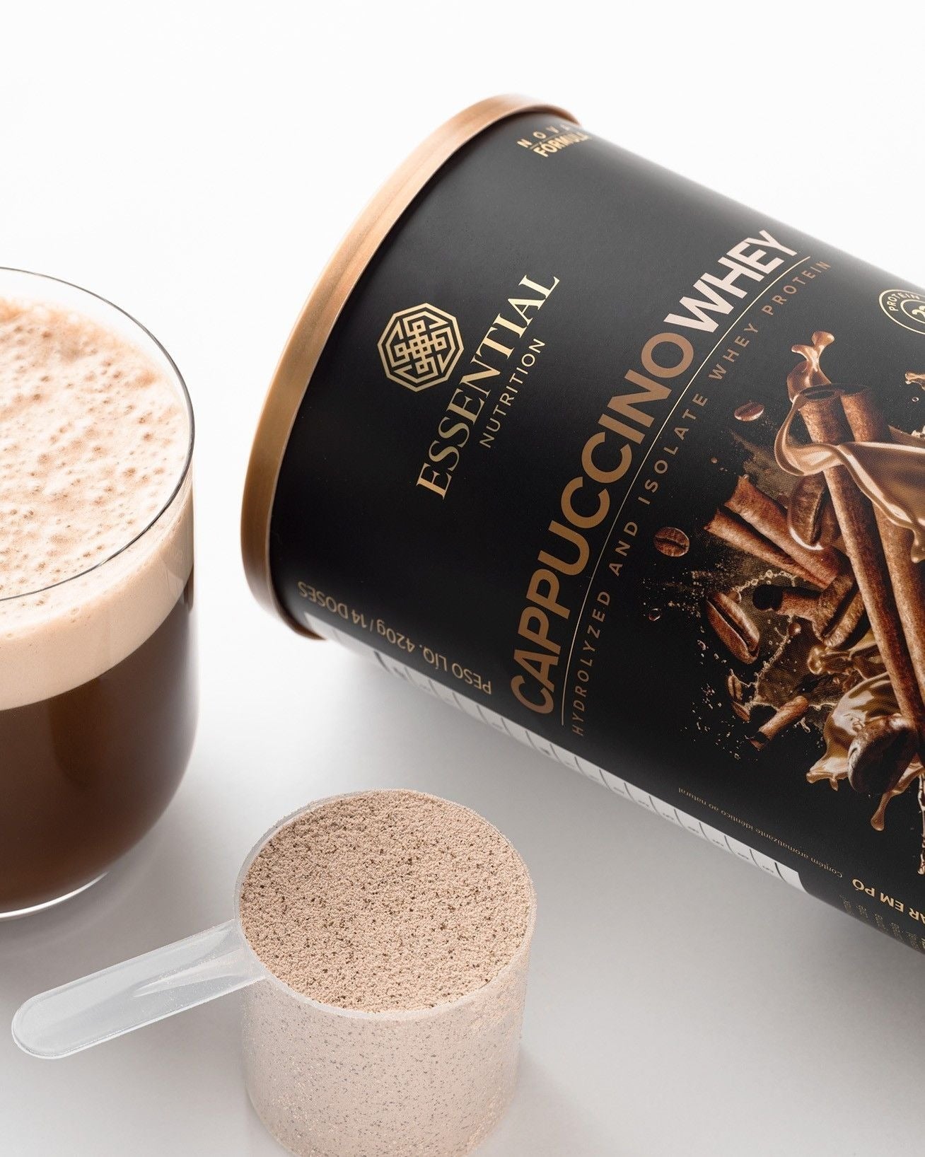 Cappuccino Whey Lata | 14 doses - Image 3